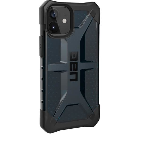 Coque - UAG - Plasma - iPhone 12 Mini - Blå, Transparent - Fallskydd Blå, klar