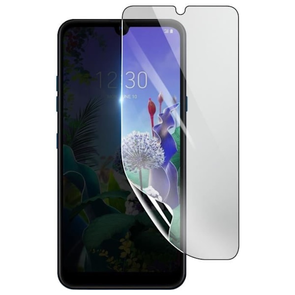Skärmskydd - 3MK - LG Q60 - Stötsäker Hydrogel - Transparent - Reptålig Transparent