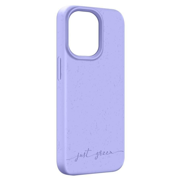 iPhone 13 Pro återvinningsbart fodral Just Green Lavender - JUST GREEN - Stel - Syntet - Lila - Matt - Blandad Lavendel