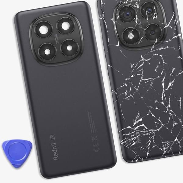 Batteri Cache til Redmi Note 14 Pro 5G Service Pack Xiaomi Sort Svart