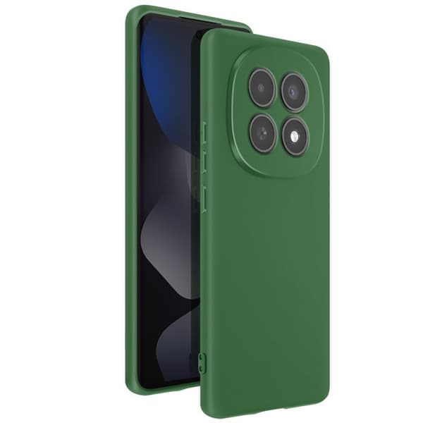 Coque Soft-Touch för Redmi Note 15 4G i halkfritt silikon, grangrön Grön