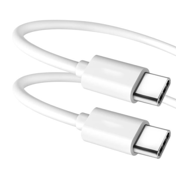 Google Originalt USB-C til USB-C-kabel, opladning og synkronisering hvid 1m