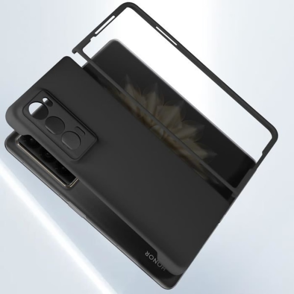 AVIZAR Hard Protective Case til Honor Magic V2 - Sort - Soft Touch - Kamerabeskyttet Svart