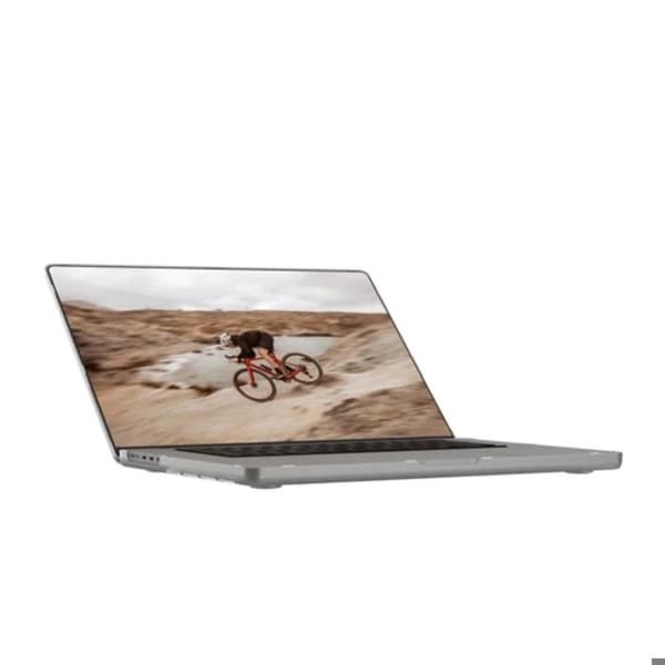 Cover til MacBook Pro 16" (M4/3/2) Essential Armor Stødabsorberende UAG Transparent Vit
