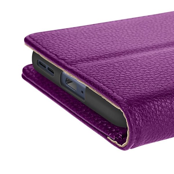 Motorola Edge 60 Fusion - Lompakko, Magneettitulppa, Violetti Lila