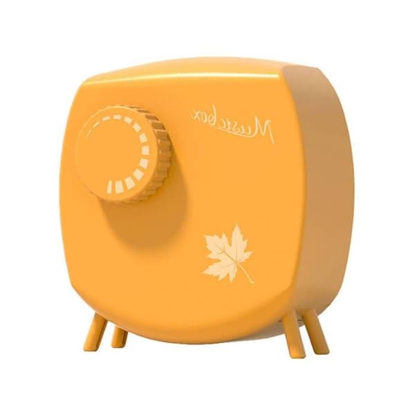 Musikboks - AVIZAR - Transistor Model - Gul - Søde melodi - Ergonomisk Gul