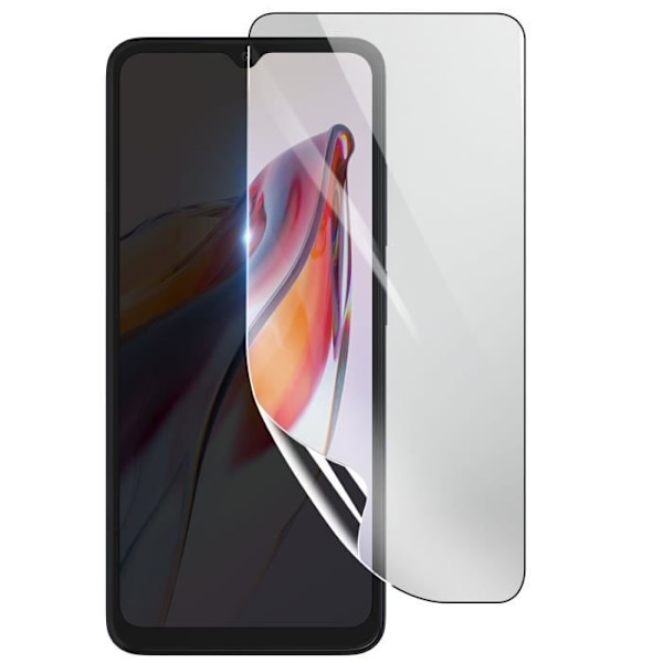 Skärmskydd - 3MK - Xiaomi Redmi 12C - Stötsäker Hydrogel - Genomskinlig - Reptålig Transparent