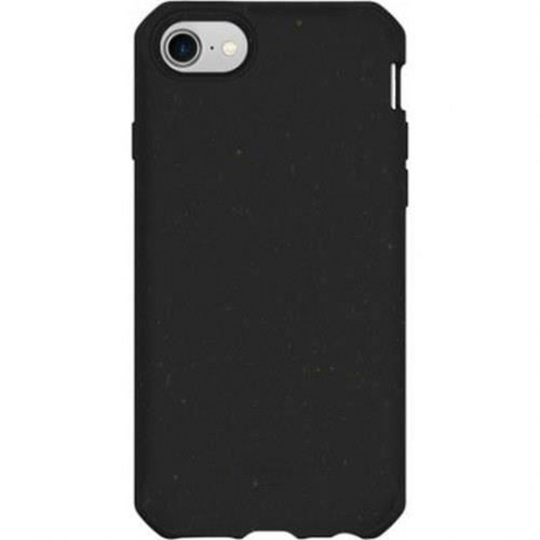Förstärkt mjukskal - Itskins - Feronia Bio Terra - Svart - iPhone SE 2022/SE/8/7/6 - 100% biologiskt nedbrytbar Svart