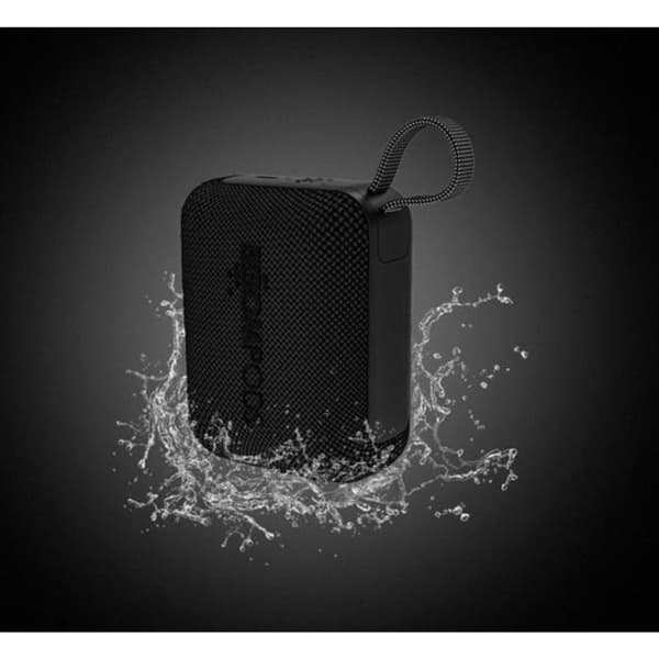 Bluetooth-kaiutin 1200 mAh Vedenpitävä IPX7 Beachboom Mini Boompods Musta Svart