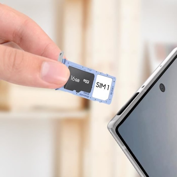 Ersättningsfack för SIM-kort för Samsung Galaxy Note 10 Plus White Vit