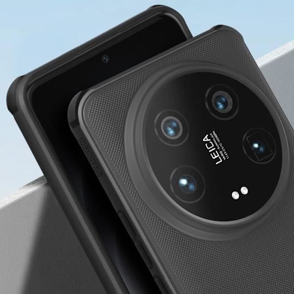 Fodral till Xiaomi 14 Ultra Super Frosted Shield Pro Matte Nillkin Black Svart