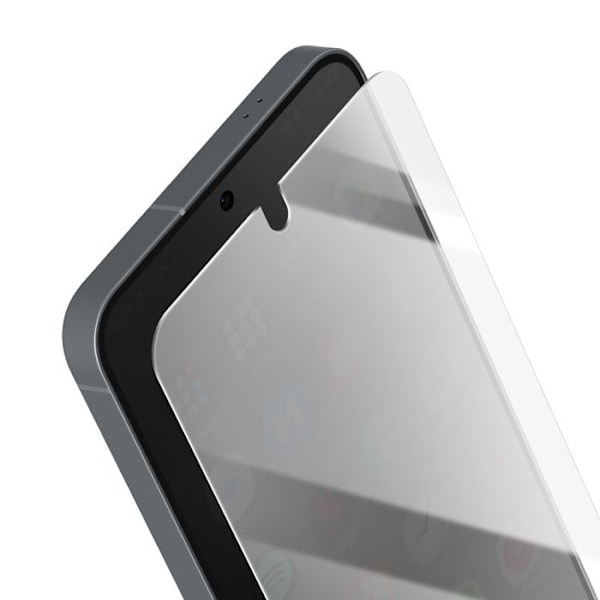 Hærdet Glas til Samsung S25 Kradsesikker Stødabsorberende Panzer Glas Transparent Vit