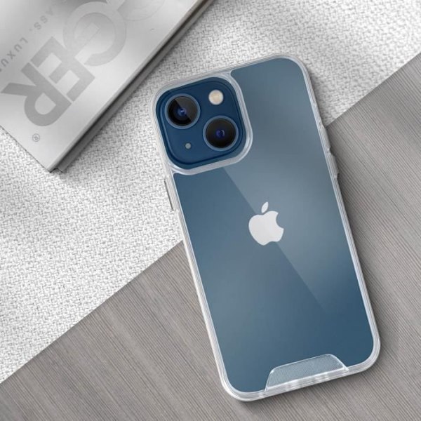 Skyddsskal - AVIZAR - iPhone 13 - Svart - Stötresistent - Repfria Svart