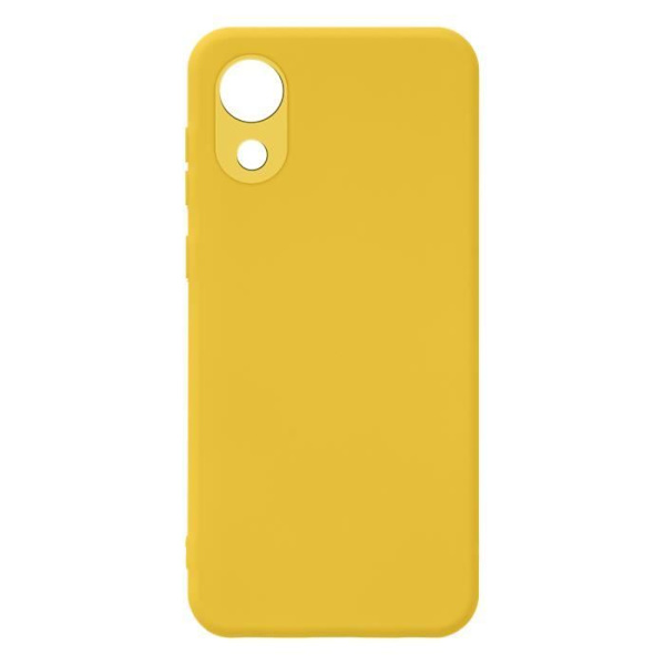 Suojakuori - Samsung - Galaxy A03 Core - Puolijäykkä silikoni - Pehmeä kosketus - Keltainen Gul