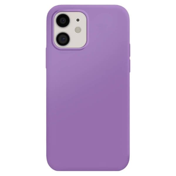 Cover - MOXIE - iPhone 12 / 12 Pro - TPU - Mikrofiber indvendig - Lys lilla Violett
