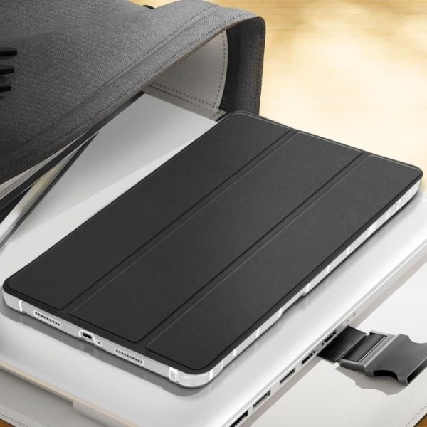 Kotelo Xiaomi Pad 6 Flip Support Video and Input Series Trifold Bump Blackille