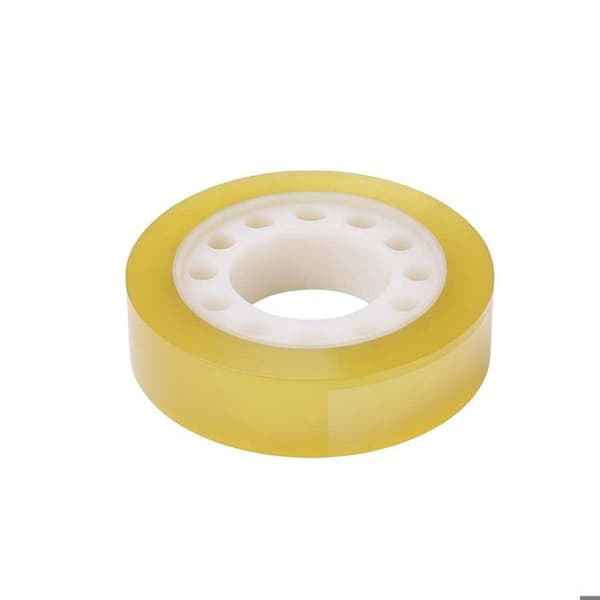 3-pack Kontors- och Pappersbitar Tejp 1.8cm x 30m Stark Hållfasthet Transparent Vit