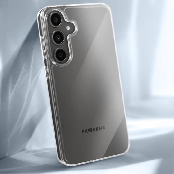 Coque - Samsung Galaxy S24 FE - Hård - Stötsäker - Transparent Transparent