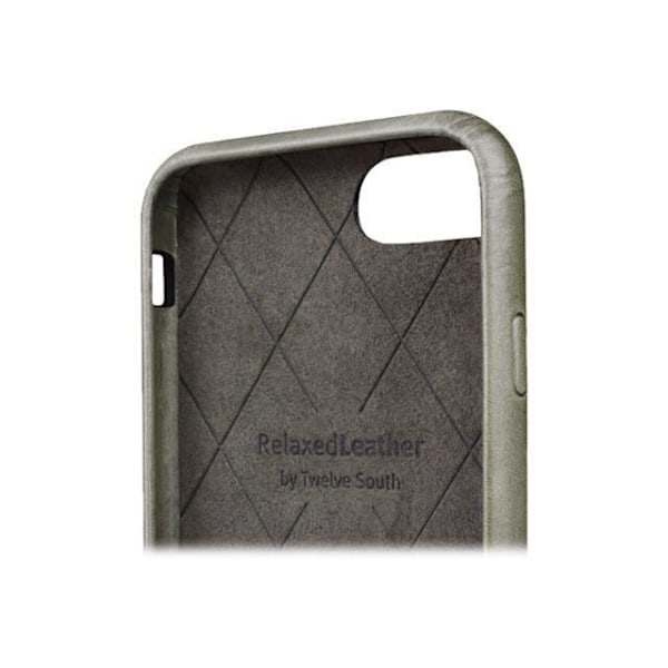 Twelve South Relaxed Protective Phone Case Ægte læder tørret græs til Apple iPhone 7