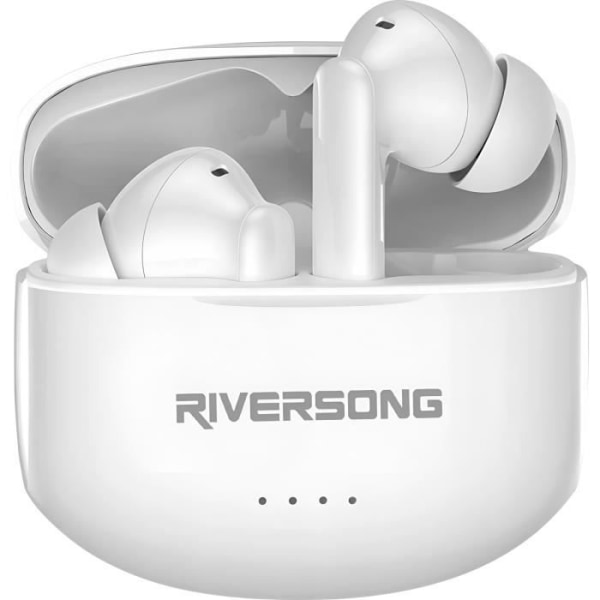 Riversong Airfly L8 melua vaimentavat in-ear Bluetooth-kuulokkeet valkoiset Vit