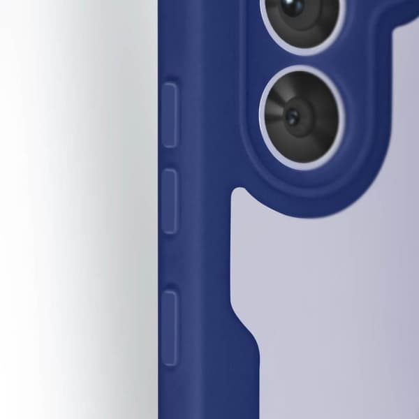 Hel-cover - Samsung - Galaxy A54 5G - Blå - Plexiglas - Polymer - Forstærkede hjørner Blå