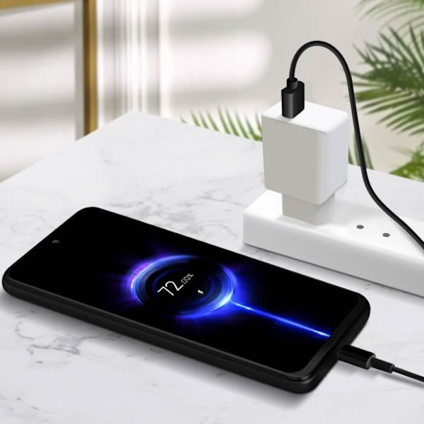 USB-sektorilaturi Teho 10 W Nopea ja turvallinen lataus Kompakti valkoinen