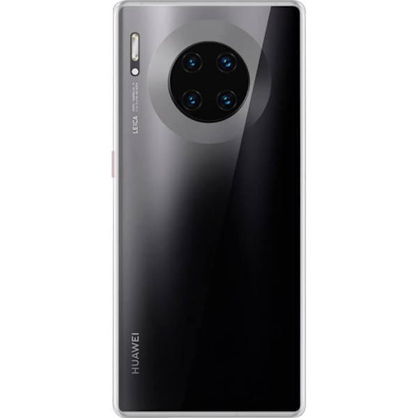 Mjukt skal - Huawei - Mate 30 pro - Grå - Transparent - Transparent skydd Transparent