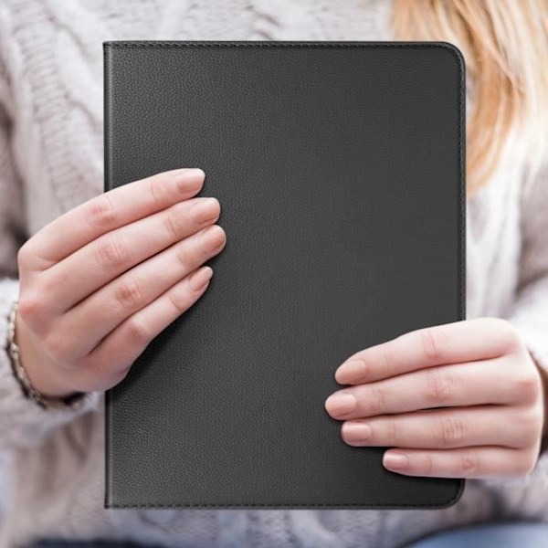 Flip Case til iPad Air 13 2024 - AVIZAR - 360 Rotating Folio - Sort Svart