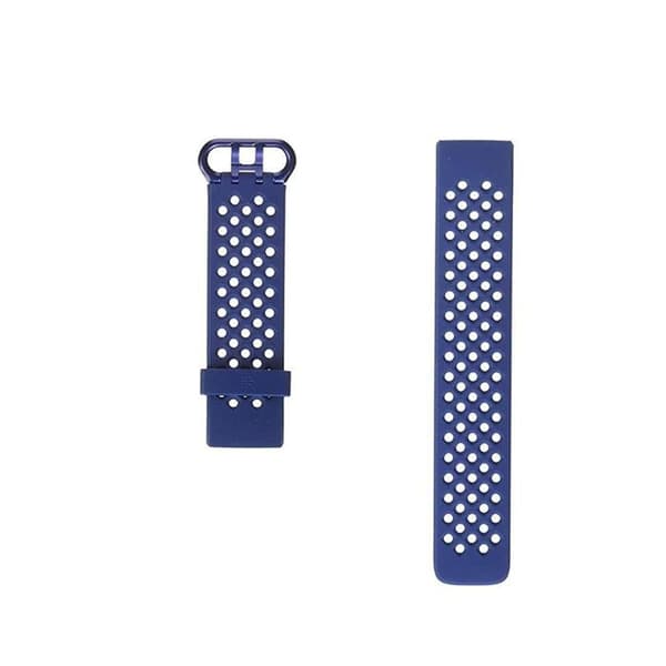 Sportarmbånd - FITBIT - Charge 4 - Silikone - Svedresistent - Blå Blå