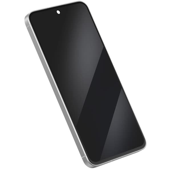 Helskärm för Galaxy A56 OLED-panel + Touchglas + Ljust grå chassi Grå