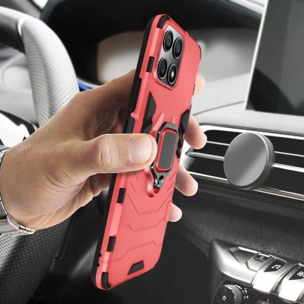 Stötdämpande skal - Honor - X30i - Röd - Polykarbonat - Videostöd Röd