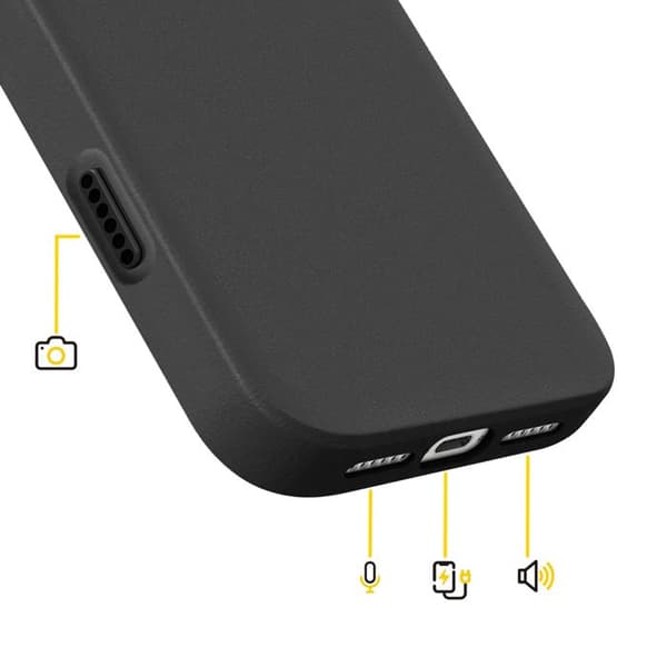 "Cover til iPhone 17 Pro Model SolidX Stødabsorberende 3.5 m certificeret MIL-STD 810G Rhinoshield Sort" Svart