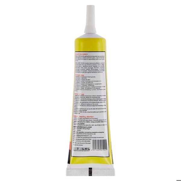 Colle E8000 50ml Vätska för Högprecisionsfäste Kamera och Tunnare Gula Gul