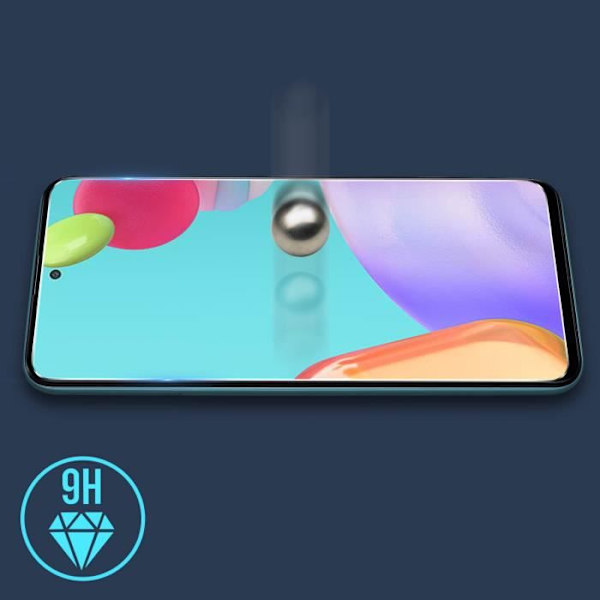 Näyttökalvo Samsung Galaxy A52:lle ja A52s:lle karkaistu lasi 9H sormenjälkiä estävä läpinäkyvä