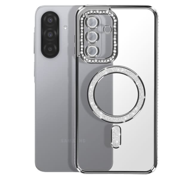 Coque Magsafe - AVIZAR - Galaxy A17 - Sort - Strass - Beskyttelse mod stød og ridser Svart