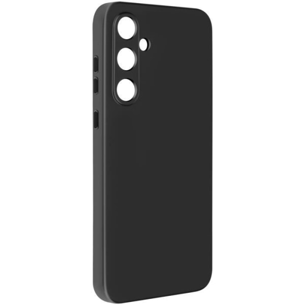 Taske til Samsung A55 5G Silikone Fleksibel Soft touch Mat Akashi Sort Svart