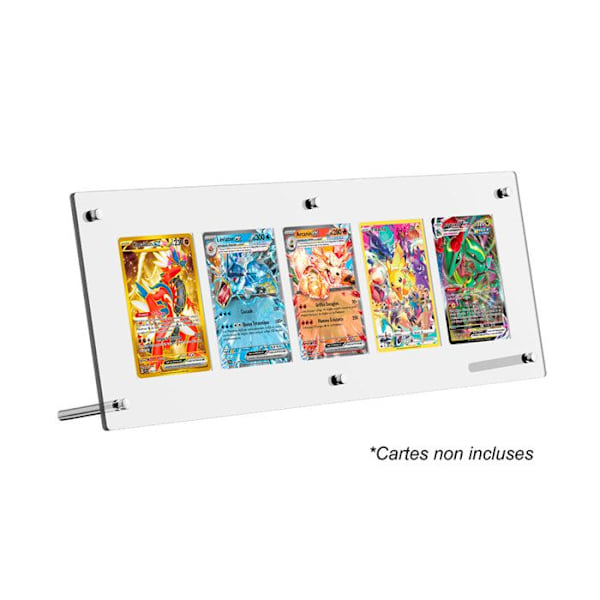 Acrylic Transparent 5 Collection Cards Display Vit