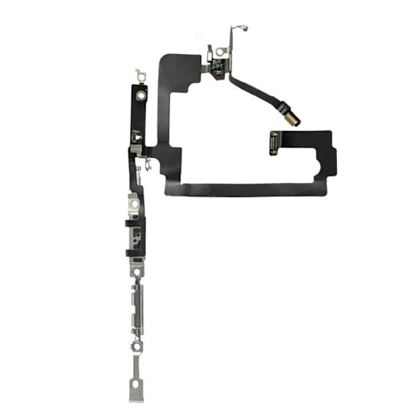 Ström- och Bluetooth-knappkabel för iPhone 15 Plus Black Svart