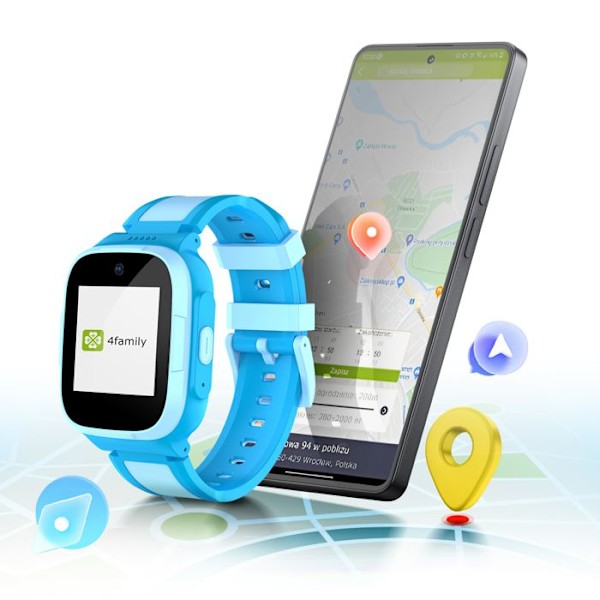 Smartwatch Wifi för Barn med Videoanropsfunktion myPhone Blå Blå