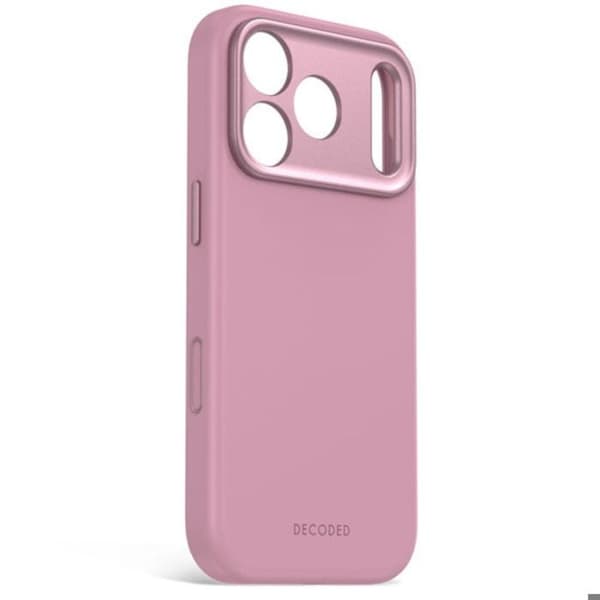 MagSafe-skal för iPhone 17 Pro / 18 Pro i antibakteriellt silikon Decoded Rose Ros