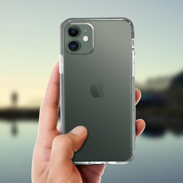 Coque iPhone 11 - MOCCA - Rigide - Antichocs - Transparent - Unik Design Transparent