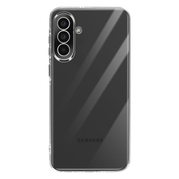 Samsung Galaxy A57 - Transparent silikonebeskyttelse Vit