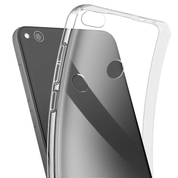 Cover til Huawei P8 Lite 2017 og 8 Lite Silikone Blød Tynd Let Gennemsigtig Transparent