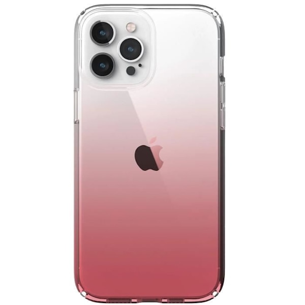 4m anti-fald hårdt etui til iPhone 12 Pro Max - Speck - Presidio Perfect-Clear Ombre Speck Rose Rosa
