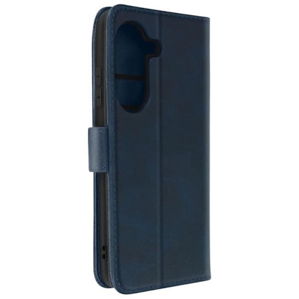 Plånbok foliofodral för Asus Zenfone 9 - AVIZAR - Midnight Blue - Videostödfunktion Nattblått