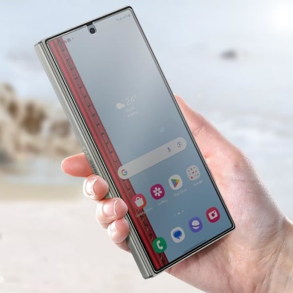 Original extern skärmskydd för Samsung Z Fold 6 Anti-Glare Samsung Transparent Transparent