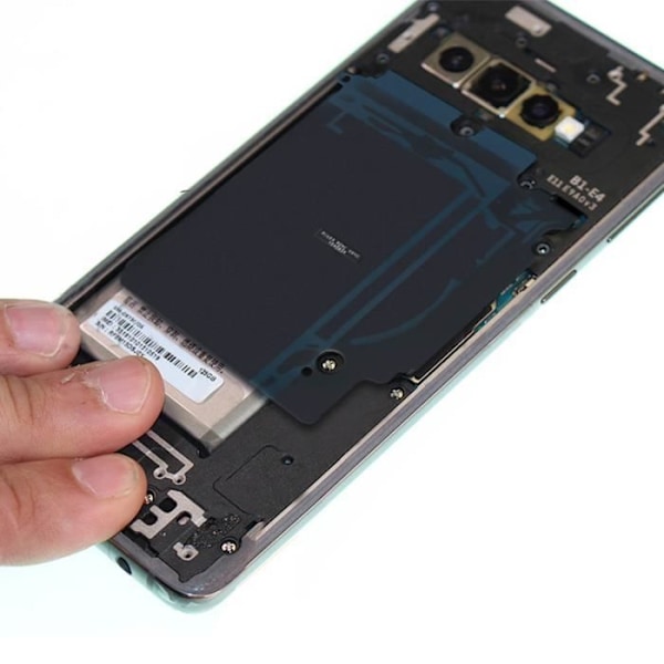 NFC-antennen - Galaxy - S10e - Erstatningsdel - Forbindelsessløjfe - Sort Svart