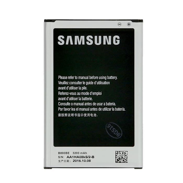 Batteri - Samsung - EB-B800BEBECWW - Lithium Ion - Kompatibel Galaxy Note 3 - 1 års garanti
