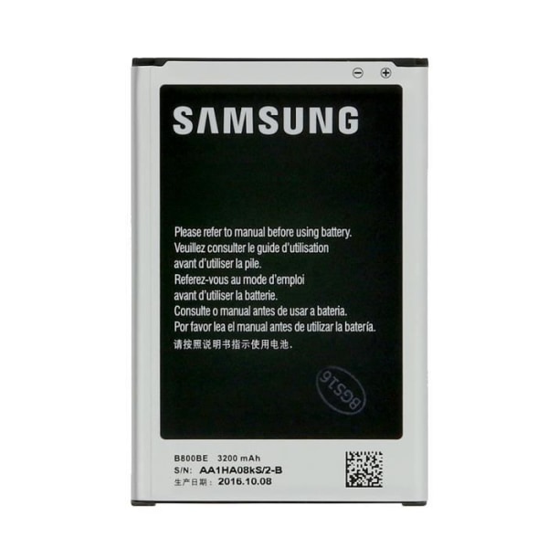 Original Samsung EB-B800BEBECWW batteri för Samsung Galaxy Note 3