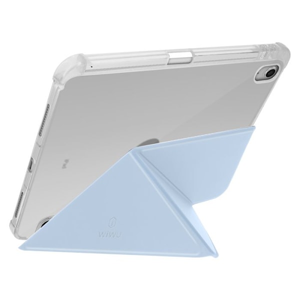 iPad 10.9'' 2022 Cover med Støttefunktion og Søvnmodus wiwu Blå Blå